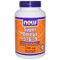 Now Foods,   3 - 6 - 9, 1200 mg, 180 