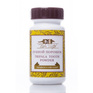 Зубной порошок Трифала и семь солей (Trifala Tooth Powder), 50 гр