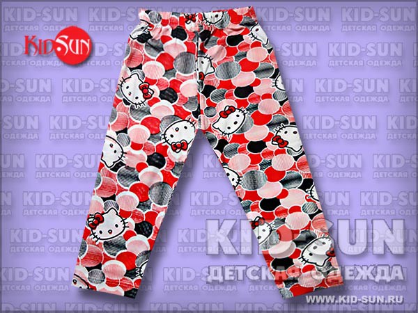 Лосины короткие Hello Kitty 160 р.jpg