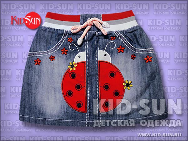 Юбка джинсовая Божья Коровка 290р.jpg