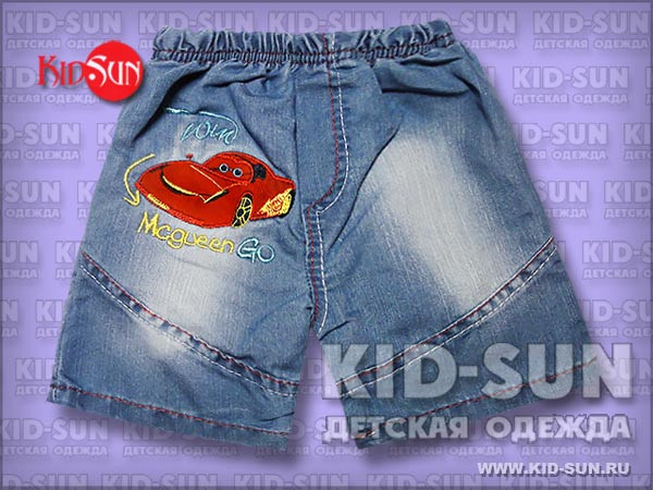 Шорты джинсовые McQueen Go 165 р.jpg