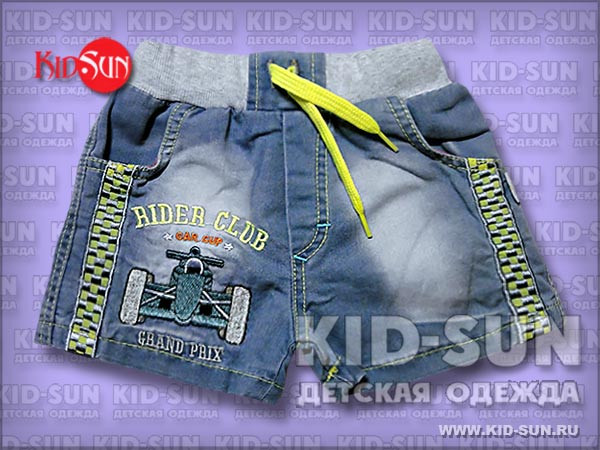 Шорты джинсовые Rider Club 280 р.jpg