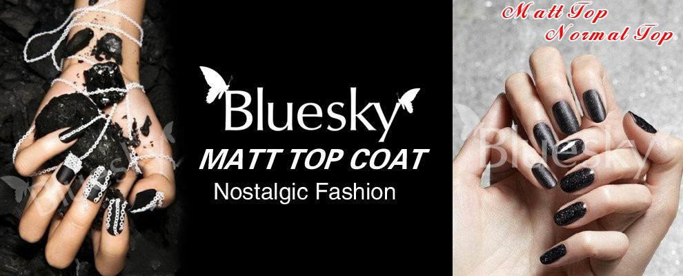 Bluesky.Top Coat Matte.