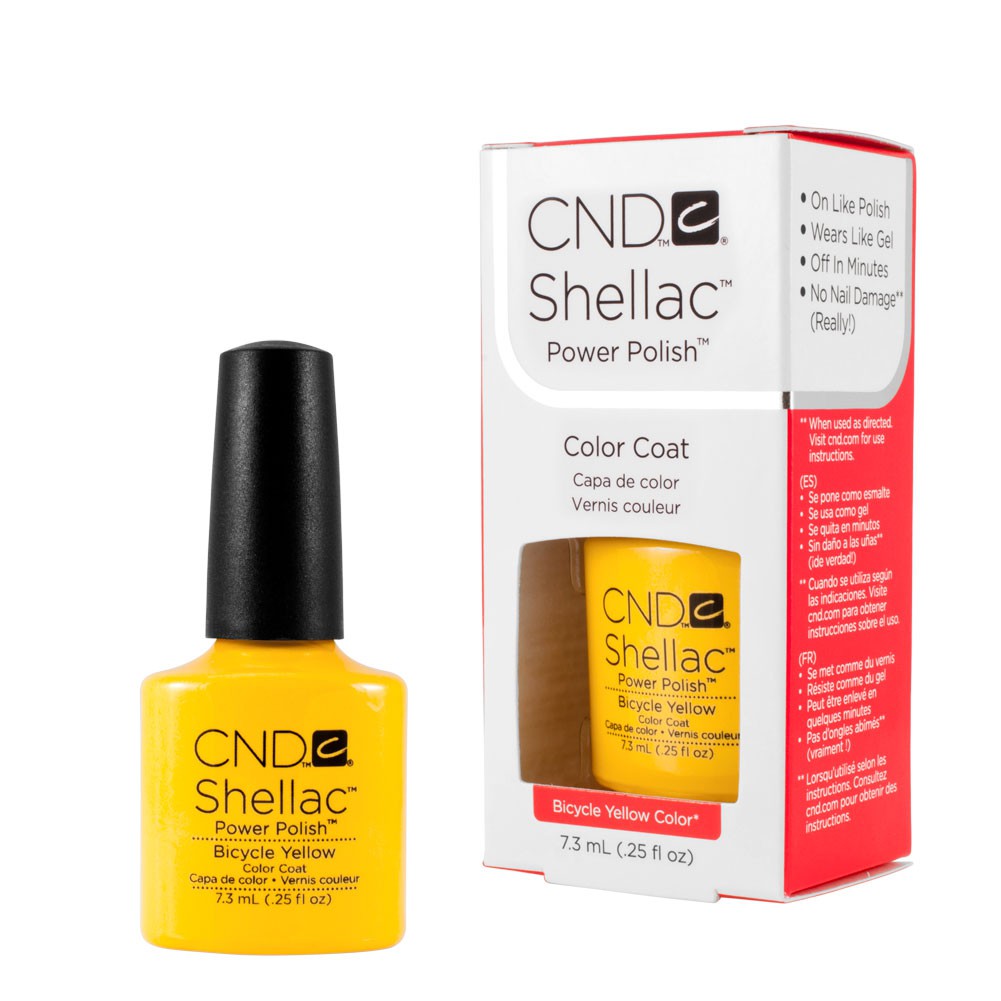 Shellac CND 90513 Bicycle Yellow