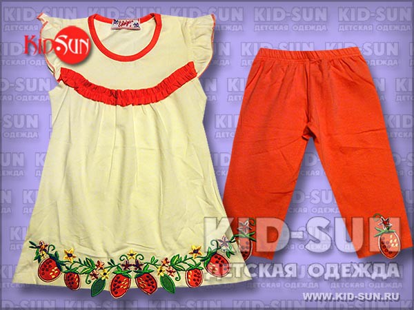 Костюм для девочки Земляника 450 р.jpg