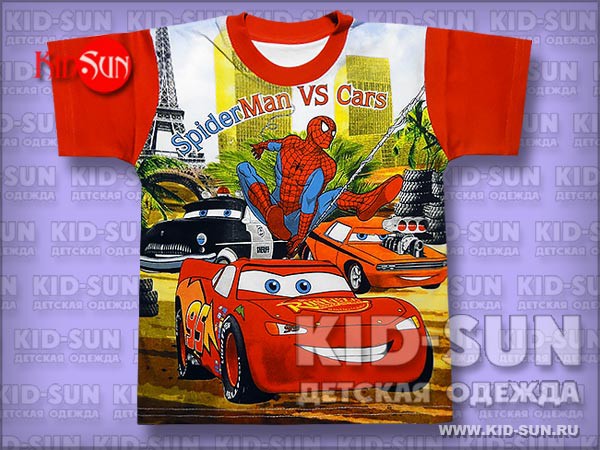 Футболка для мальчика SM & Cars 210 р.jpg