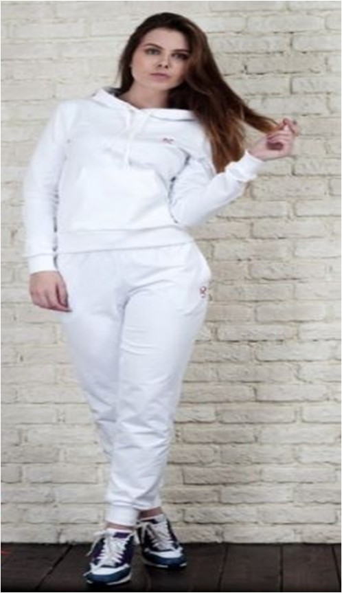 RU-WK07.5 Костюм женский из футера (куртка и брюки) белый р-ры 42, 44, 46, 48,50 цена 1740,0.jpg