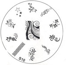  Stamping Nail art - S10