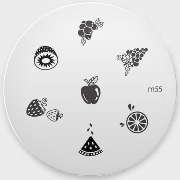  stamping nail art - m55