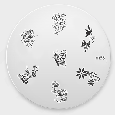  stamping nail art - m53