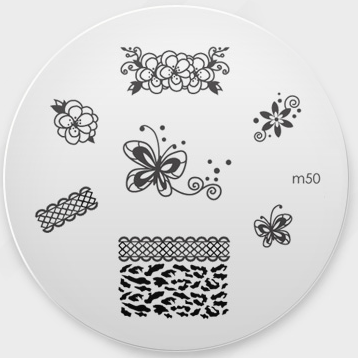  stamping nail art - m50