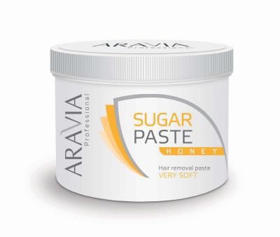 Сахарная паста ARAVIA Professional для депиляции МЕДОВАЯ, очень мягкой консистенции 750г, 1110руб.jpeg