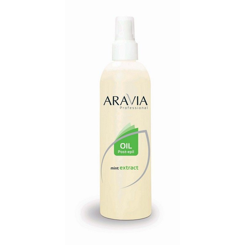 Масло ARAVIA Professional после депиляции воском с экстрактом мяты 300 мл. 353 руб.jpeg