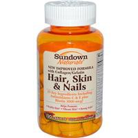 Rexall Sundown Naturals, Hair, Skin & Nails, ,   , 120 Caplets