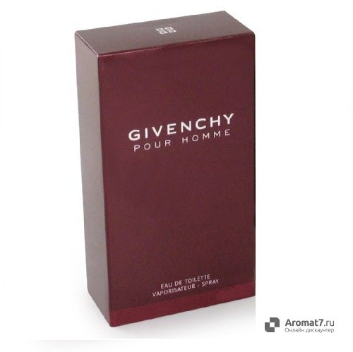 Givenchy - Pour Homme. -3x20