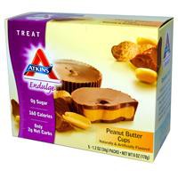 Atkins, Endulge, Peanut Butter Cups, 5 Packs, 1.2 oz (34 g) Each