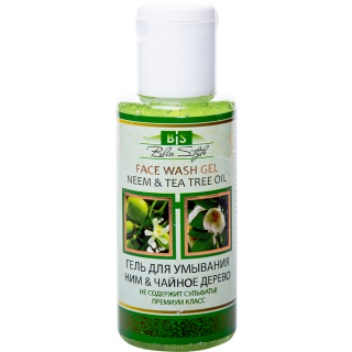         (Face Wash Gel Neem Tea Three Oil SLS-Free), 100 .png