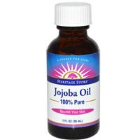 Heritage Products, 100$% Pure Jojoba Oil, 1 fl oz (30 ml)