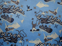 Комплект для мальчика принт СНОУБОРД, голубой.gif