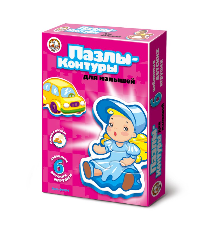 01294 Пазл-контур.Игрушки 195,0