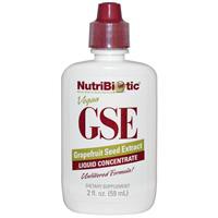 NutriBiotic, GSE Liquid Concentrate, Grapefruit Seed Extract, 2 fl oz (59 ml)