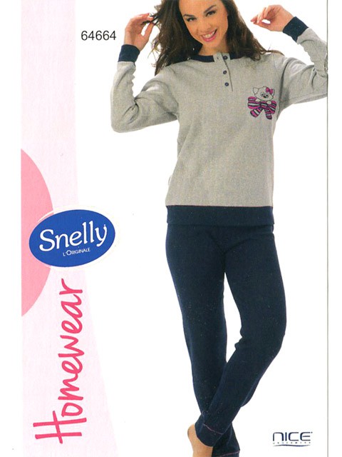 922= SN 64664 PIGIAMA DONNA