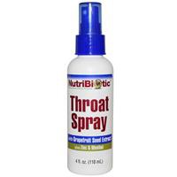 NutriBiotic, Throat Spray, 4 fl oz (118 ml)