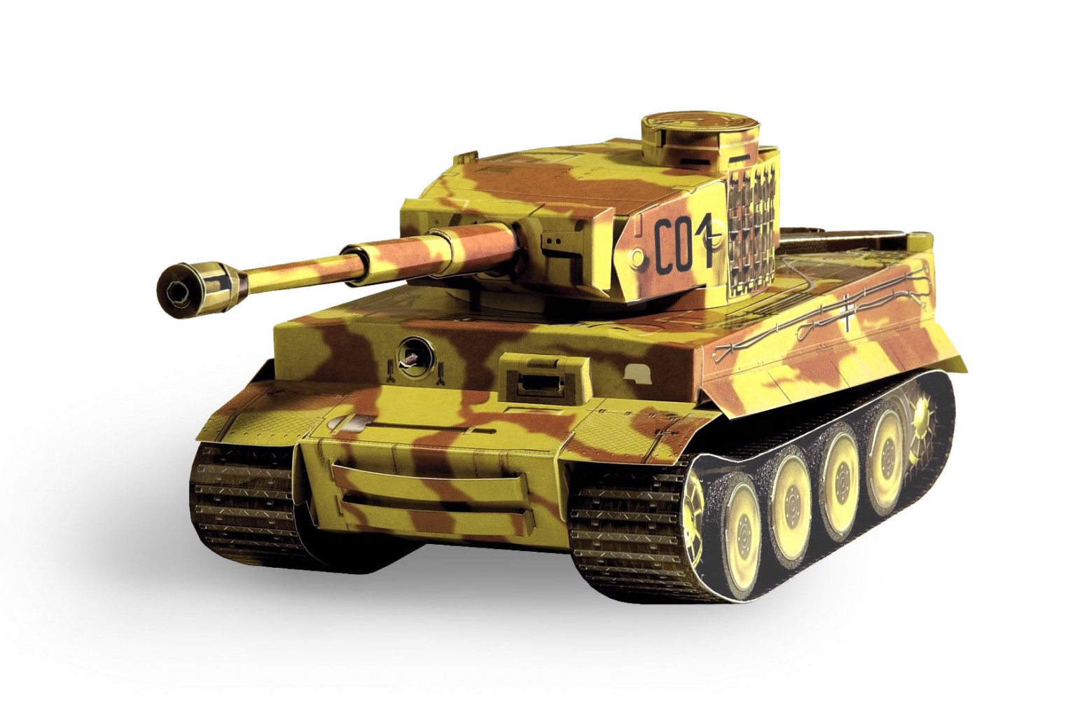 арт.198-01_Танк PzKpfw VI TIGER_80 руб.