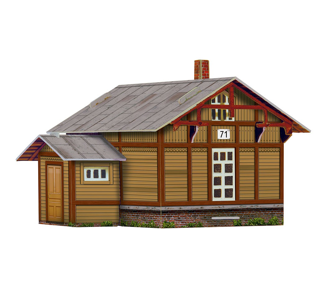 арт.298_Путевая сторожка (эпоха I) 1837-1921 Россия_80+%