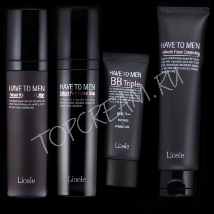 Lioele Have to Men, Set (skin, lotion, foam).jpg