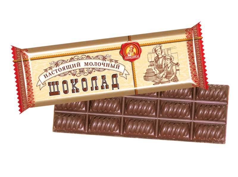 Настоящий молочный шоколад 300г