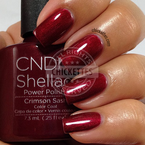 Shellac CND 90623 Crimson Sash