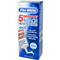 Plus White, 5 Minute Bleach Whitening Gel, 3.0 oz (85 g)