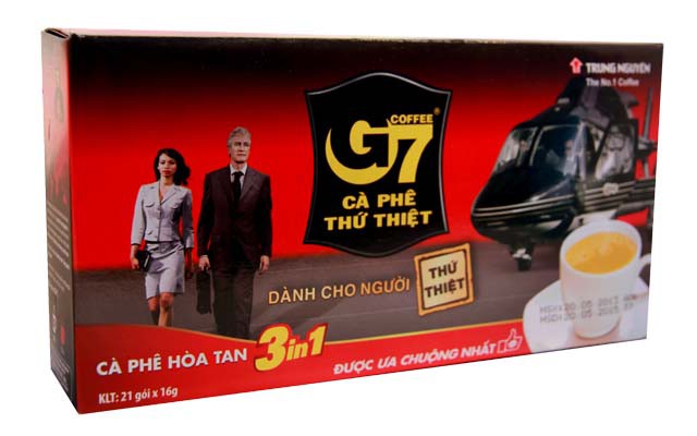 05.005 Trung Nguyen The No.1 coffee  G7 (3 IN 1) 21 по 16гр 275руб