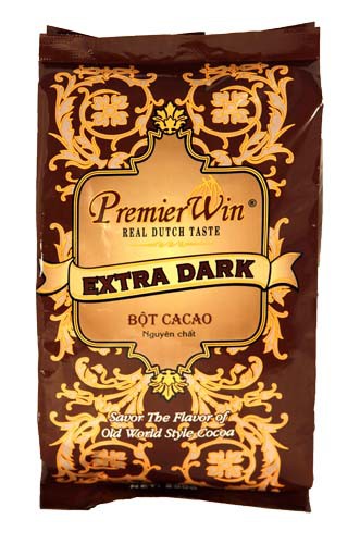 12.001 Какао-порошок Премьер Вин, Cосоа PremierWin Extra Dark 100% 250гр - 308руб