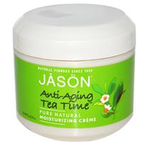 Jason Natural, Anti-Aging Tea Time, Moisturizing Creme, 4 oz (113 g)