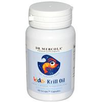 Dr. Mercola, Kids' Krill Oil, 60 Licaps Capsules