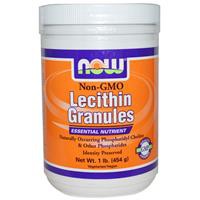 Now Foods, Lecithin Granules, Non-GMO, 1 lb (454 g)