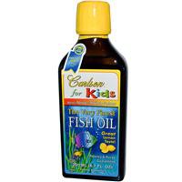 Carlson Labs, The Very Finest Fish Oil, For Kids, Lemon, 6.7 fl oz (200 ml)