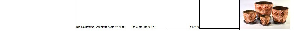 ББ Комплект Кустики рыж. из 4-х        5л; 2,5л; 1л; 0,4л.jpg