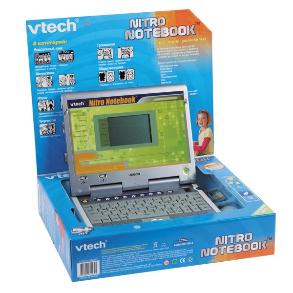 80-065026   VTECH NITRO NOTEBOOK . 80 , 2 .   .
