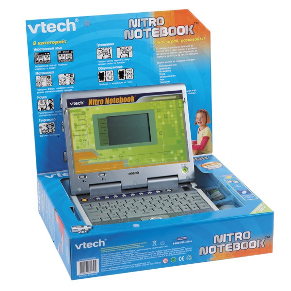 80-065026   VTECH NITRO NOTEBOOK . 80 , 2 .   .