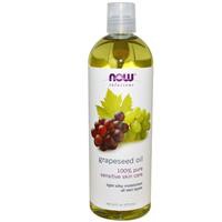 Now Foods, Решения, Масло виноградной косточки, 16 унций (473 мл)