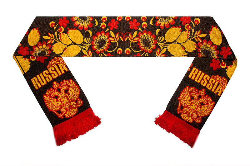 Шарф вязанный RUSSIA.jpg