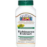 21st Century Health Care, Echinacea Extract, 200 Veggie Caps