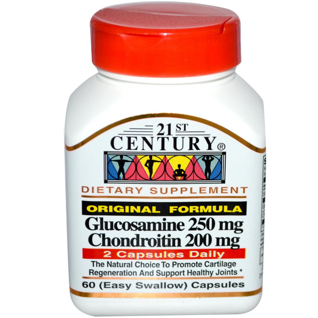 21st Century Health Care, Glucosamine 250 mg, Chondroitin 200 mg, Original Formula, 60 Capsules