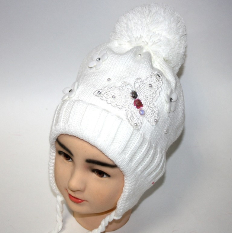 73382 Шапка детская. Возраст 4-5 года. (Внутри мех)..JPG