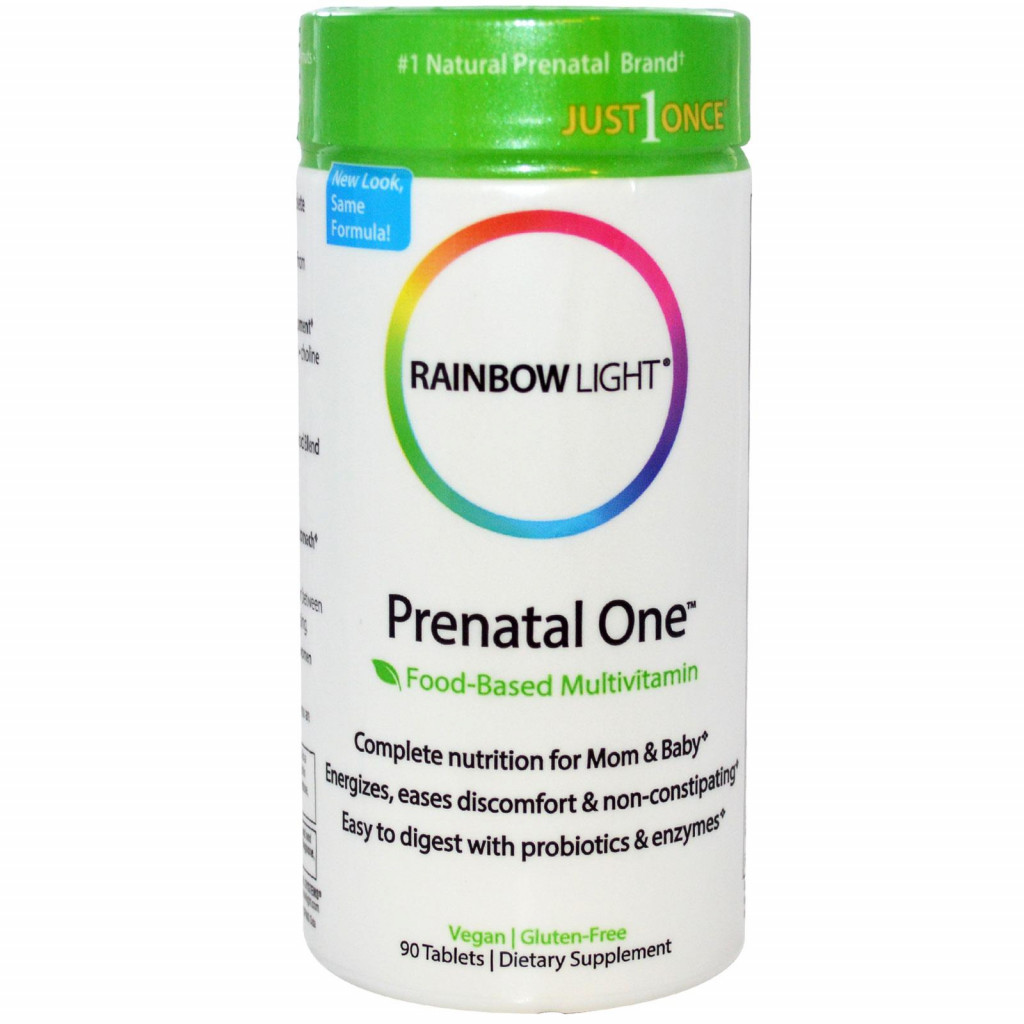 Rainbow Light, Just Once, Prenatal One, Food-Based Multivitamin