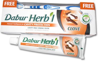     DABUR HERBL Toothpaste CLOVE 150 . 185 .   170 .jpg