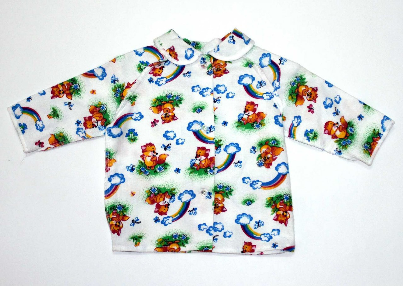 Распашонка фланель на пуговках   Цена: 89 рублей